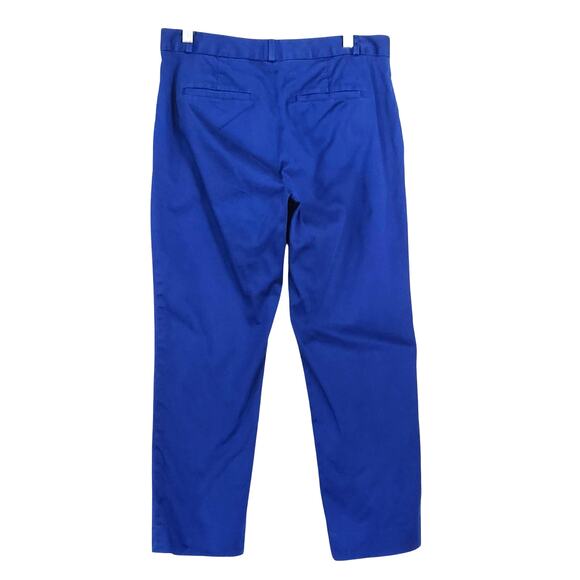 Banana Republic Women's Ryan Fit Royal Blue Crop Ankle Pant Size 6 - Picture 3 of 9